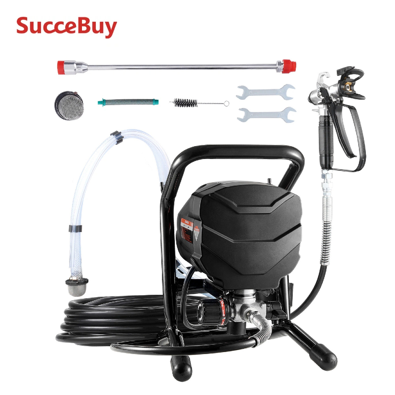 Heat Gun Paint Strip - SucceBuy 스탠드 에어리스 페인트 분무기, 650W