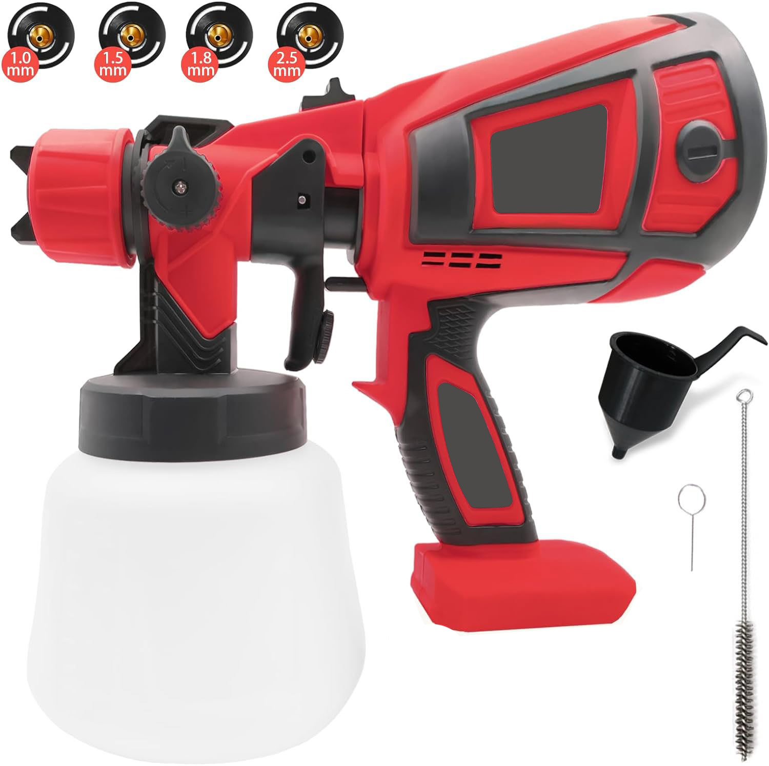 밀워키 18V 배터리와 호환되는 HVLP 페인트 분무기 - Heat Gun Paint Strip 리뷰 및 가격