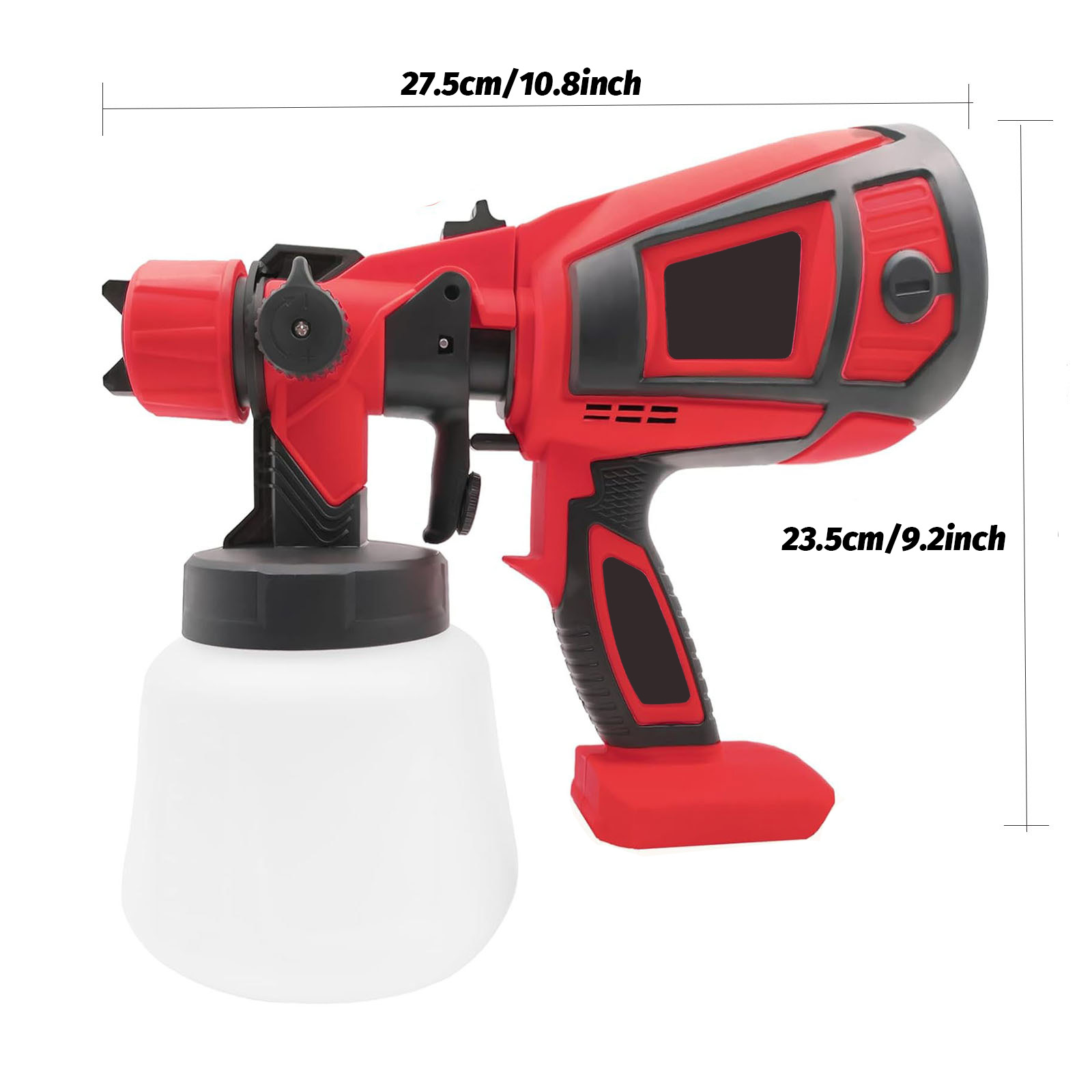 밀워키 18V 배터리와 호환되는 HVLP 페인트 분무기 - Heat Gun Paint Strip 리뷰 및 가격