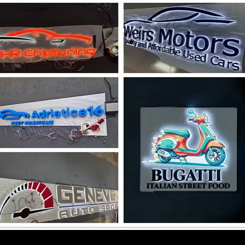 맞춤형 LED 백라이트 문자 간판, 실외 방수 자동차  - Auto Repair Shop Logo Design 리뷰 및 가격
